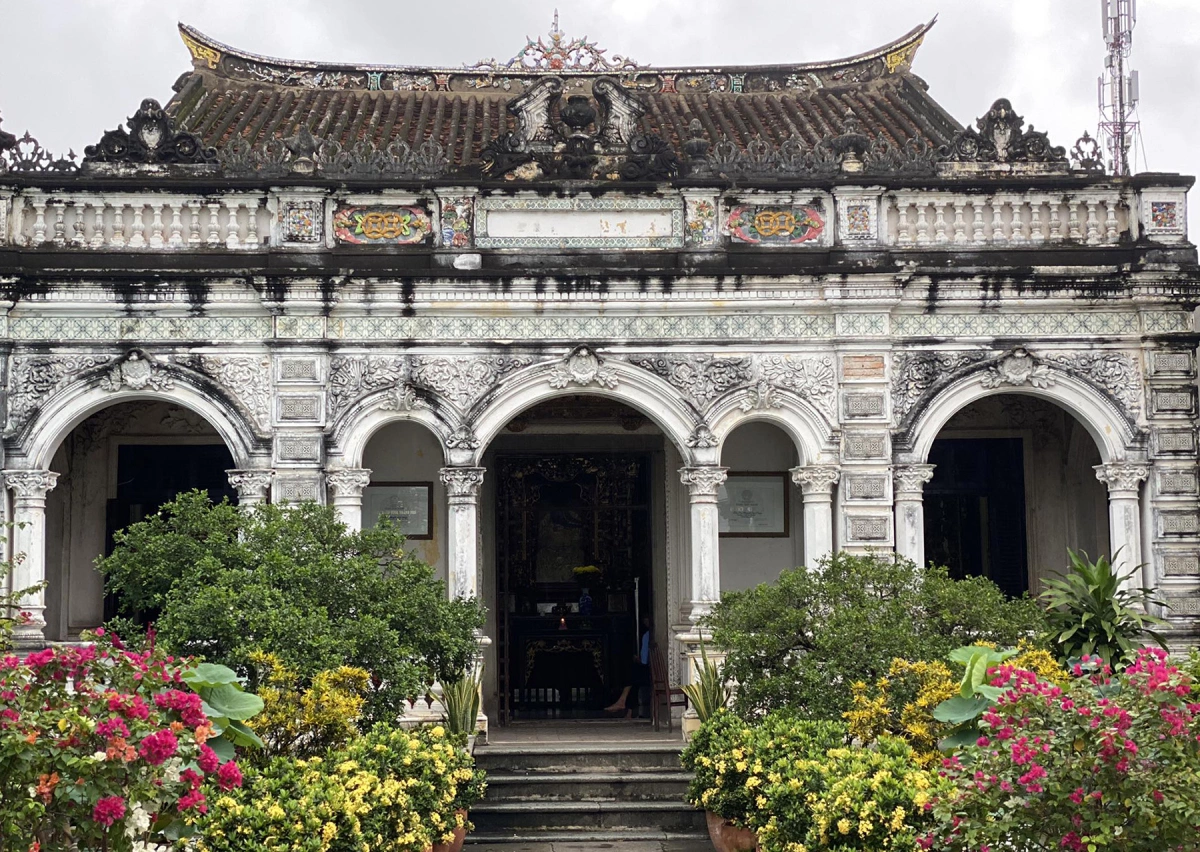 Mặt tiền ngôi nhà cổ Huỳnh Thuỷ Lê. Ảnh: Đông Phong HTL1-jpeg-3414-1702147104.jpg